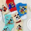 Tất ống giữa chuột Mickey hoạt hình dễ thương, tất cá tính và đa năng, thoáng khí