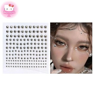 Moonlights Miếng Dán Mũi Giả Stud Tự Dính Kim Cương Giả Không Xuyên Mắt Tai Mặt Trang Sức Cơ Thể Cho Nữ Miếng Dán Pha Lê EN