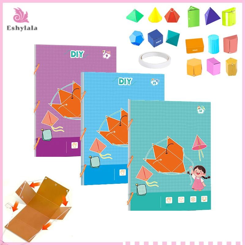 Sách học hình học 3D chuỗi kéo, công thức khối lượng & diện tích bề mặt [MỚI]