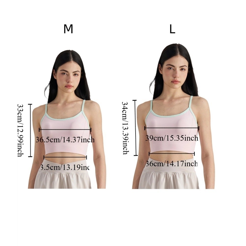 Áo Vest thể thao HARRIETT, màu sắc tương phản Đồ lót tập yoga thoải mái, Thiết kế nối thời trang Áo ngực tập thể dục chống ẩm thoáng khí Yoga