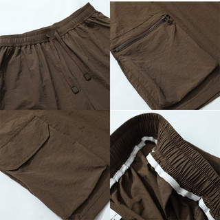 [Plus Size] Quần short Cotton nam 9XL 8XL Túi ngoài trời ngoại cỡ Quần short chở hàng màu trơn thoáng khí