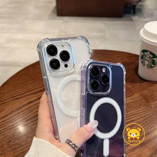 Ốp điện thoại trong suốt từ tính chống sốc cho OPPO Find X7 Ultra X6 Pro X5 Pro X3 Pro X2 Pro Reno 7 Pro 5G có sạc không dây Vỏ điện thoại trong suốt