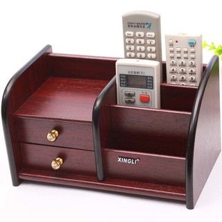 Hộp Bảo Quản Đa Năng Để Bàn Bằng Gỗ, Điều Khiển Từ Xa, Điện Thoại, Văn Phòng, Bàn Cà Phê