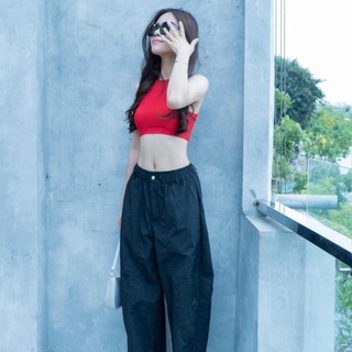 Áo Ba lỗ Croptop cho nữ A134 Gladimax vải thun cotton dày dặn, phong cách trẻ trung năng động