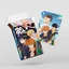 SQ3 30 Cái / bộ Haikyuu Anime Manga Ngoại Vi Thẻ laser Hai Mặt Bộ Sưu Tập Ảnh Thẻ LOMO Holographic QS3