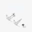 🌸chiosala02.vn🌸1 Đôi Bông Tai Bạc Sterling 925 Hình Bướm Xoắn Ốc