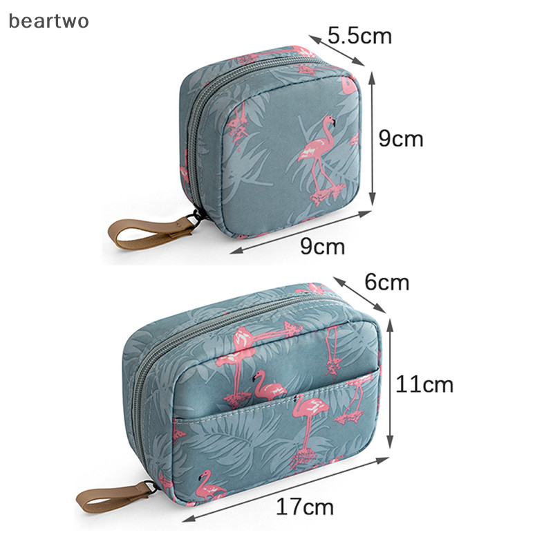 < Beartwo > Túi đựng mỹ phẩm Flamingo Túi đựng đồ vệ sinh du lịch màu trơn Xương rồng Túi trang điểm làm đẹp Túi đựng mỹ phẩm Hộp đựng mỹ phẩm Ưu đãi đặc biệt Làm đẹp