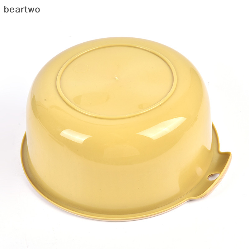 < Beartwo > Giỏ giặt làm sạch rau quả rỗng hai lớp có thể tháo rời di động Đẹp