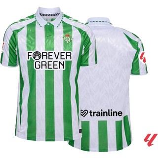 BS1 2024-2025 La Liga Real Betis Balompie home Jersey Fan Áo Quần Short Bóng Đá Trẻ Em Người Lớn Plus Size SB1