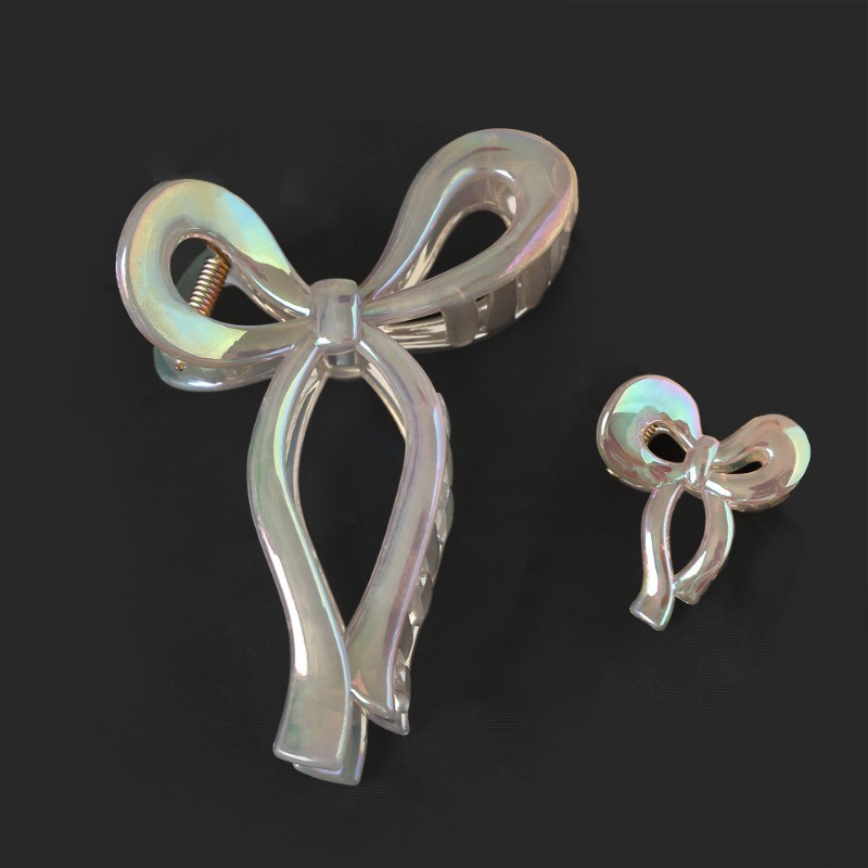 [Yunyuan] Kẹp nơ Streamer 4cm mới Nhật Bản và Hàn Quốc Đầu công chúa ngọt ngào dễ thương Kẹp tóc nửa phần Kẹp tóc vừa Phụ kiện tóc