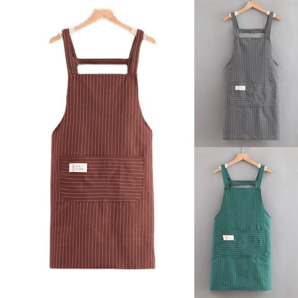 Tạp dề nhà bếp, Phụ kiện làm sạch vải Cotton Tạp dề gia dụng, Đồng phục nhà hàng chống mài mòn chống mài mòn cho cả nam và nữ | BigBuy360 - bigbuy360.vn
