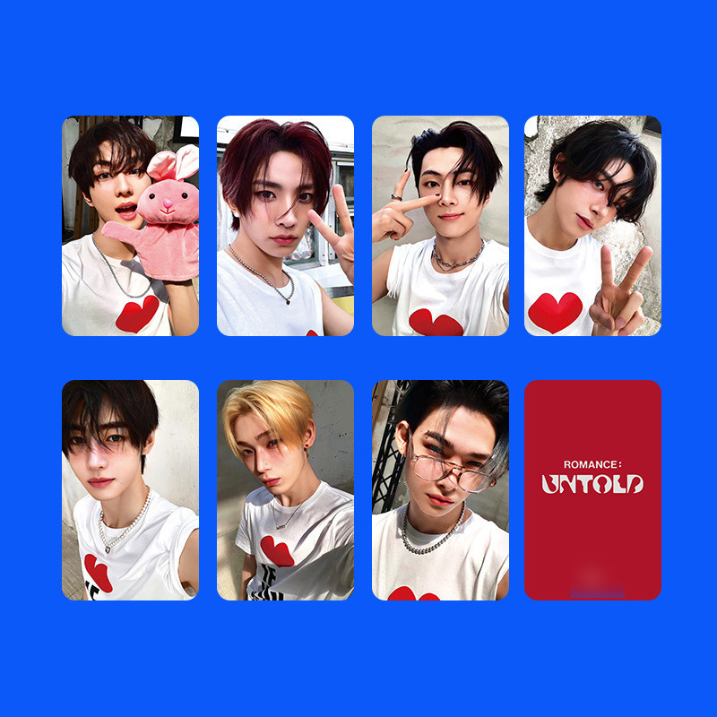 5-7 Chiếc EN Lomo Card ROMANCE UNTOLD Album Photocards HEESEUNG JAKE JAY JUNGWON NI-KI SUNGHOO SOLO Ảnh Kpop Idol Bưu Thiếp YM