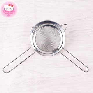Moonlights Nhà Bếp Dây Thép Không Gỉ Lưới Mịn Lọc Dầu Bột Rây Lọc Sifter SàngNhà Bếp Thép Không Gỉ EN