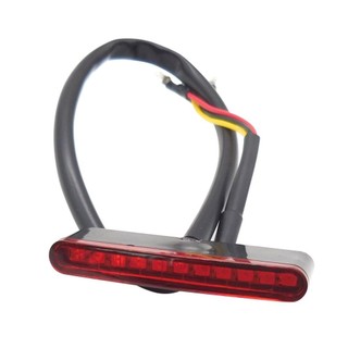 Lookshow Đèn Phanh Sau Xe Máy Mini 12V 11LED Đuôi Dừng Đèn Cho Bụi Bẩn Xe Đạp Xe Máy Biển Số Đèn Trang Trí X2Z8