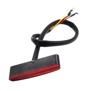 Lookshow Đèn Phanh Sau Xe Máy Mini 12V 11LED Đuôi Dừng Đèn Cho Bụi Bẩn Xe Đạp Xe Máy Biển Số Đèn Trang Trí X2Z8
