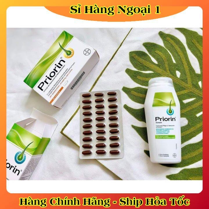 Dầu gội Priorin chống rụng tóc - kích thích mọc tóc dày và dài - Nội địa Đức Đủ Bill