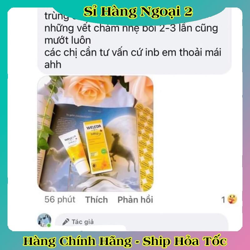 Kem chống hăm, kem dưỡng da Weleda Đức hữu cơ CAO CẤP (chuẩn Đức) Organic BIO -Nội địa Đức Đủ Bill