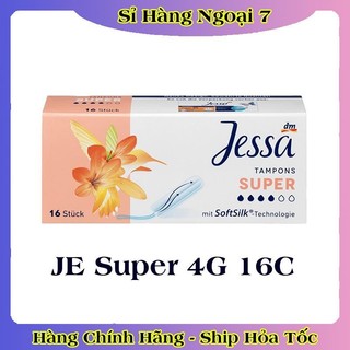 Băng vệ sinh Tampon Jessa Đức đủ size - Date mới đủ Bill