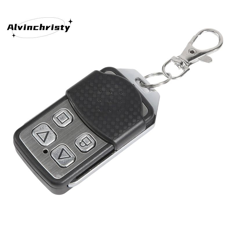 Dụng cụ mở cửa nhà để xe điện 4 nút Điều khiển từ xa không dây 433MHZ Điều khiển từ xa tần số vô tuyến không dây