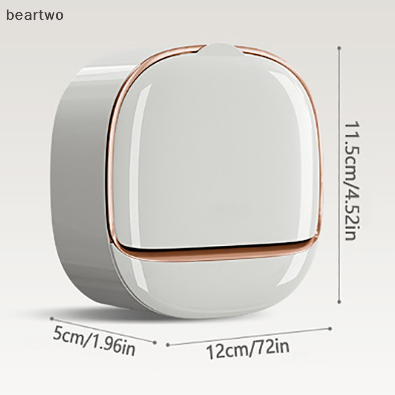 < Beartwo > 1 Hộp Xà Phòng Đấm Miễn Phí Hộp Xà Phòng Treo Tường Hộ Gia Đình Thoát Nước Cao Cấp Lưu Trữ Phòng Tắm Kệ Xà Phòng Vệ Sinh Đẹp