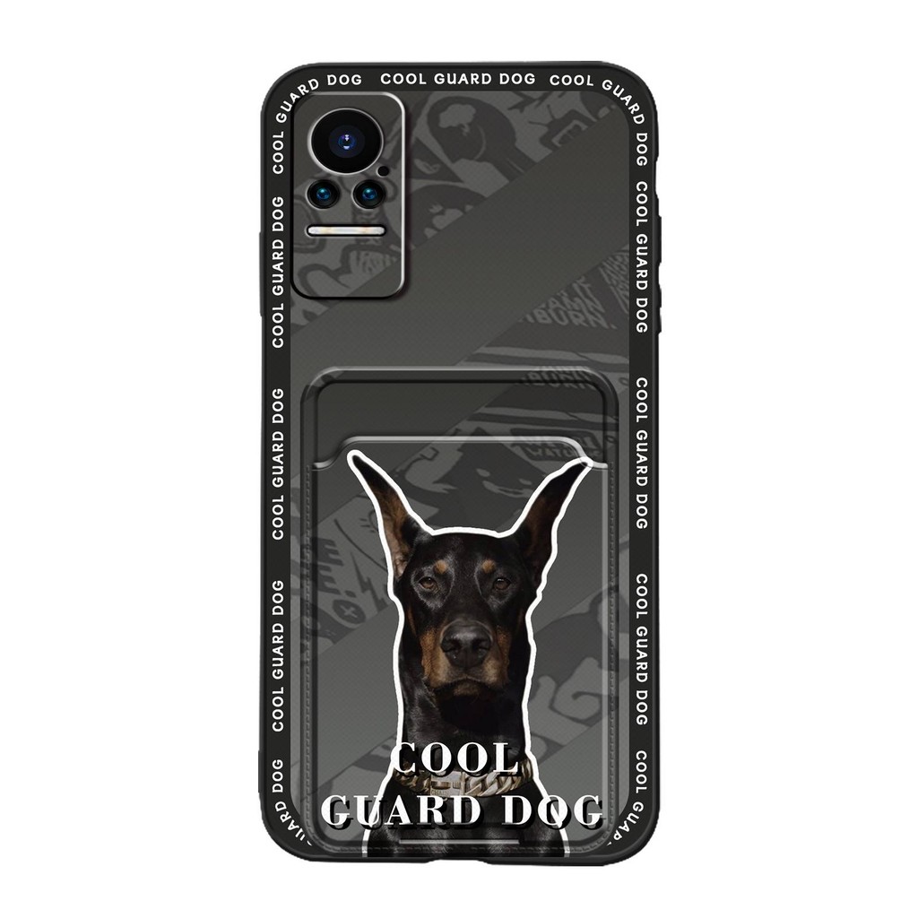 Card slot Back Cover Phone Case For Xiaomi Civi 5G/Civi 1S Card bag Dirt-resistant Fashion Design Durable Shockproof