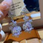 Hoa Bướm Mới Giọt Nước Zircon Ánh Sáng Sang Trọng Thời Trang Bạc Bông Tai Kim