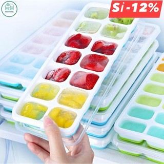 Khay đựng đá silicon kháng khuẩn, chống mùi tủ lạnh, khuôn làm đá, làm thạch cao cấp