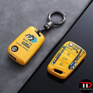 [Hàng có sẵn] Ốp chìa khóa xe Volkswagen cho VW Polo Tiguan Passat B5 B6 B7 Golf EOS 4 5 6 Scirocco Jet