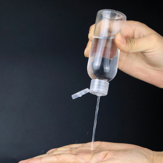 Chai Nhựa Nắp Bật Đựng Gel Rửa Tay - Chai Nhựa Pet - Chai Chiết Mỹ Phẩm - Dụng Cụ Làm Đẹp ALINE