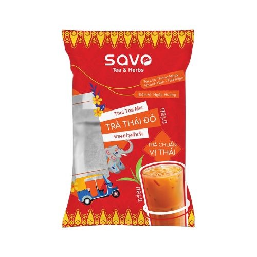 Trà Thái túi lọc SAVO gói 300g (15 túi x 20g)