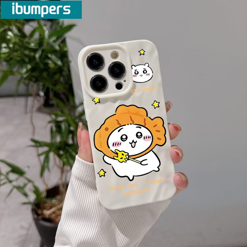 ibumpers Ốp Lưng iPhone Xinh Cute Taiyaki Chiikawa In Hình Ốp Điện Thoại Dày Dặn Silicon Mềm Chống Sốc Chống Bẩn Cho Iphone 15 14 12 13 11 Pro Max IP 7 8 Plus Iphon X XS XR