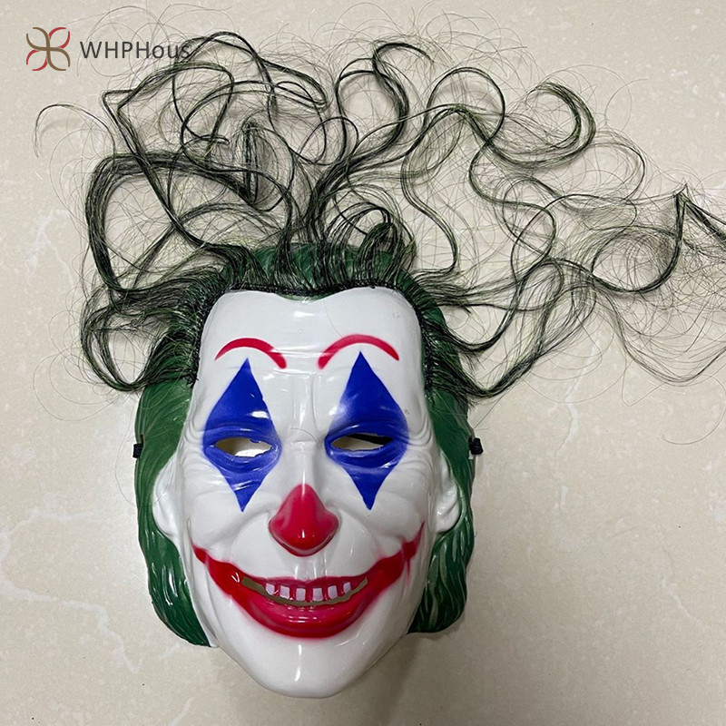 Streamers Mặt nạ Halloween Cosplay Chú Hề Trang Phục Đảng Đạo Cụ Full Face Ngộ nghĩnh Khủng Bố Trang Phục Trang Trí Phụ Kiện Mới