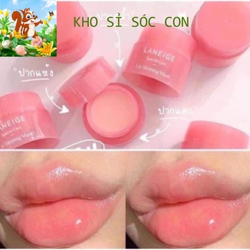 Nạ ngủ môi laneige 3gr giúp mềm mịn căng bóng soc.con92