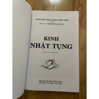 Sách - Kinh Nhật Tụng - HT Thích Đăng Quang ( bìa mềm)