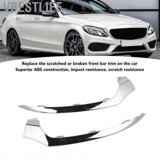 VBESTLIFE 2058851374 Cản Trước Viền Dưới ABS Chrome Chống Va Đập Cho C-Class W205 C205 A205 S205