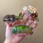 THEGIRL8B Koala Vuốt Tóc, Phim Hoạt Hình Acrylic Động Vật Tóc, Sáng Tạo Sinh Vật Biển Mũ Đội Đầu Gấu Cá Mập Lớn Kẹp Cô Gái