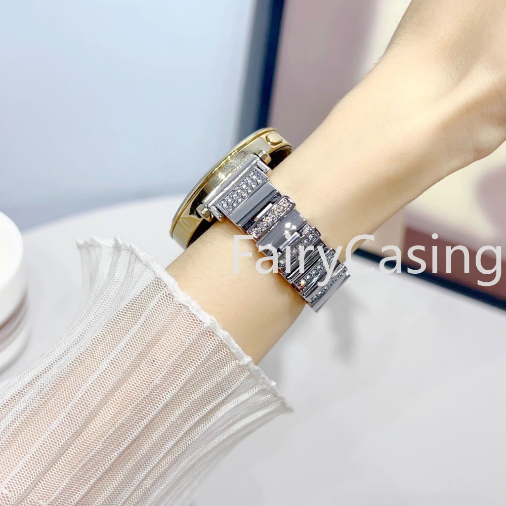 Dây đeo kim loại 20mm 22mm cho Samsung Galaxy Watch 7 6 5 4 40mm 44mm 5 Pro 45mm 6 Classic 43 47mm