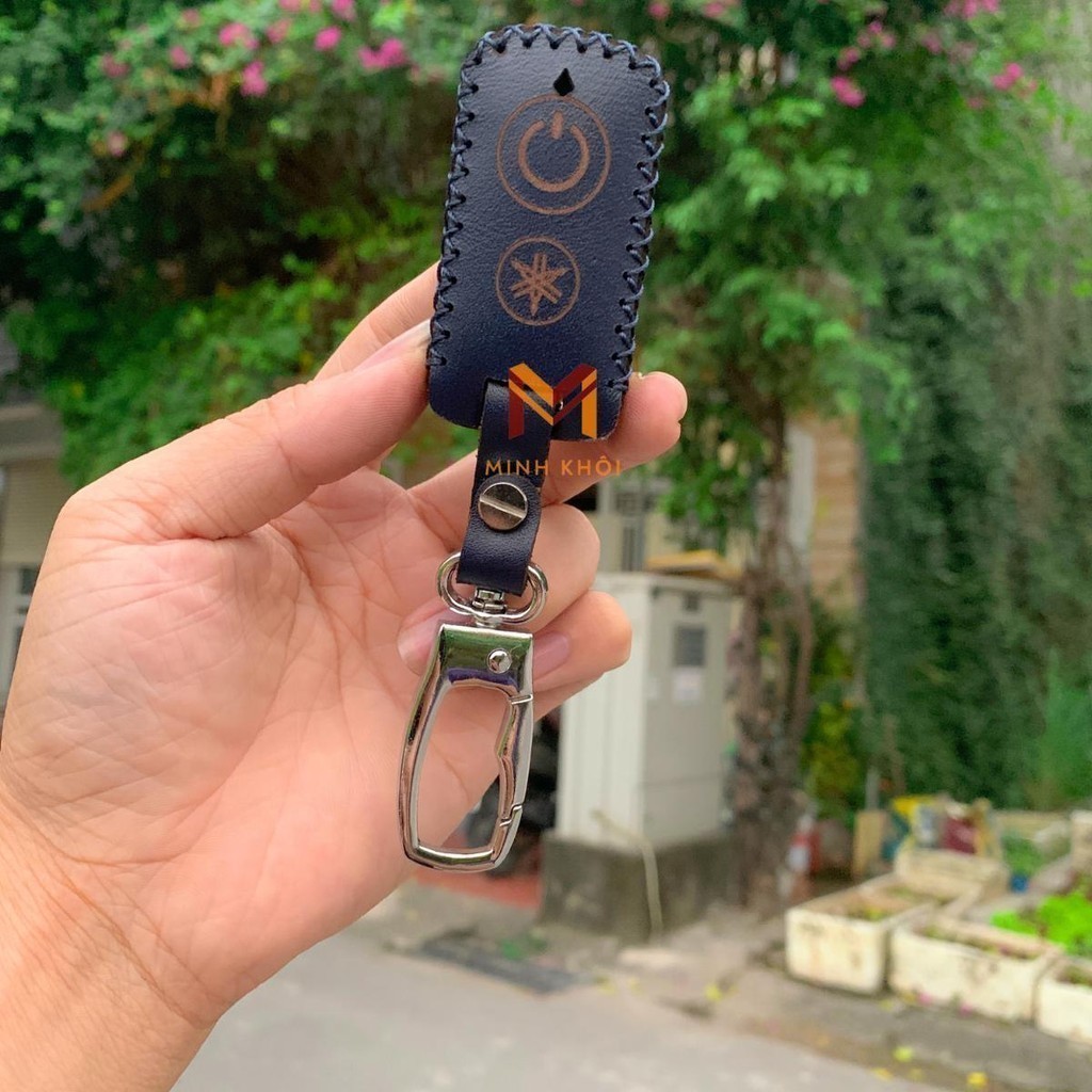 Bao Da Chìa Khóa Smartkey Yamaha NVX, Janus, Nozza Grande, FreeGo, Latte, Exciter 155 khâu thủ công