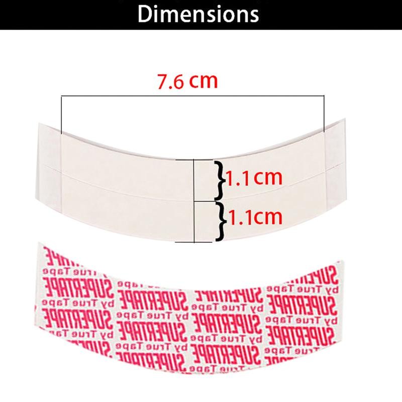 [Lishuj] 36 Cái / gói Băng keo giả ren chống thấm nước Băng dính đôi cho Toupee / Tóc giả ren SHU