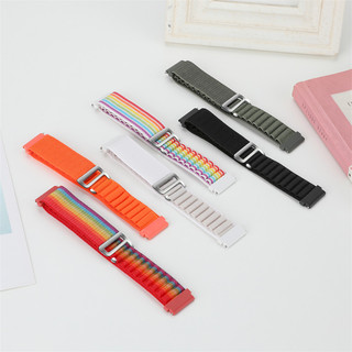 18mm 20mm 22mm Nylon Vòng Dây Đeo Cho Huawei Watch GT5 46mm 41mm Dây Thể Thao Nam Nữ Vòng Tay Cho Huawei GT 5 GT4 3 2 Dây Đeo Đồng Hồ