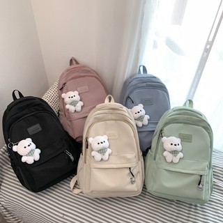 Mori Style Dung Tích Lớn Trường Trung Học Và Sinh Viên Đại Học Schoolbag Nữ Đơn Giản Phù Hợp Với Phong Cách Đại Học
