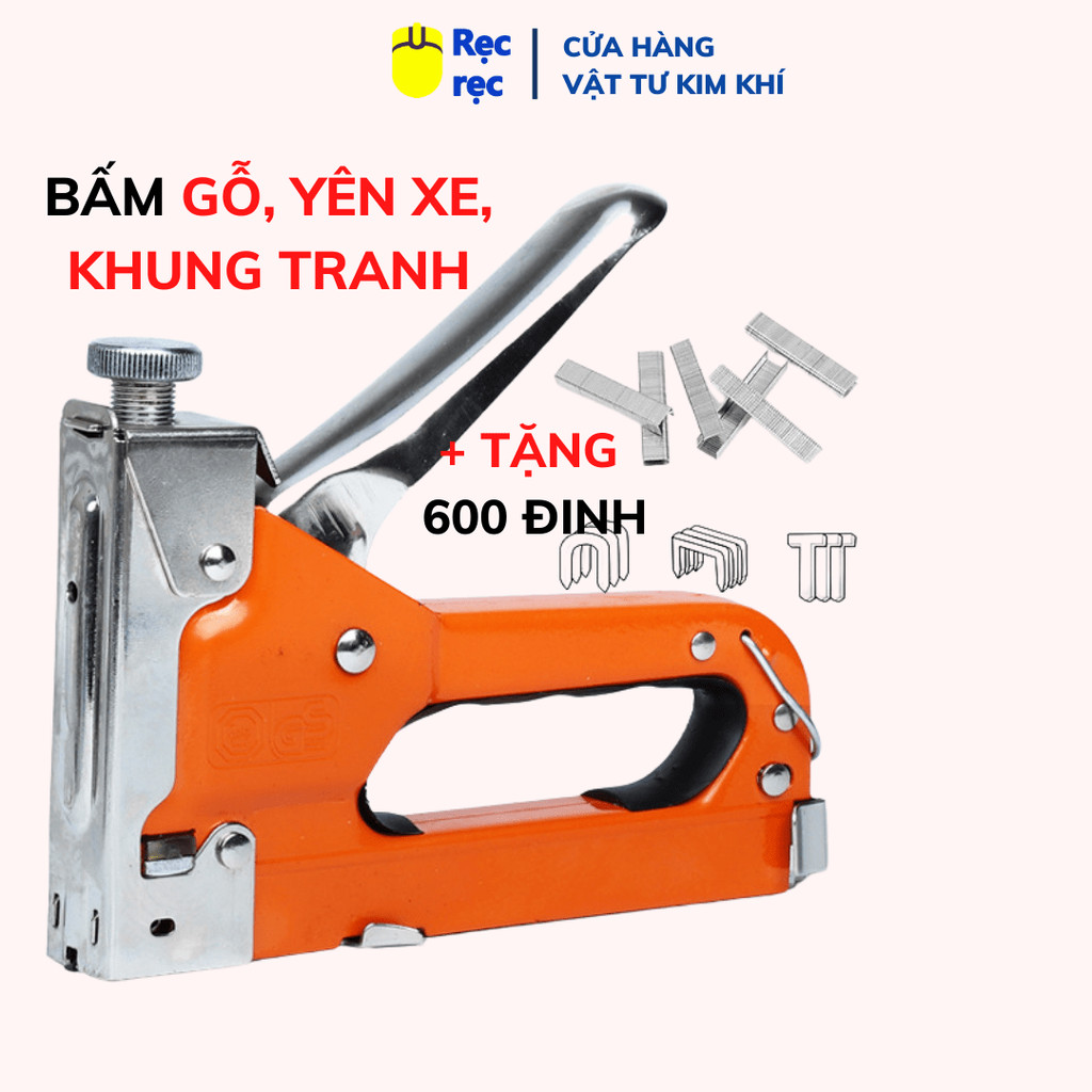 Máy bấm ghim cầm tay MBG11, KHÔNG cần điện, khí nén Bấm gỗ, bấm yên xe ...