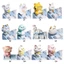 Btsg 1 Chiếc Cung Hoàng Đạo Động Vật Keycap Cho Bàn Phím Cơ Dễ Thương Nhựa ABS 3D Động Vật Đáng Yêu