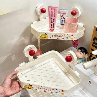 Kệ Đựng Đồ Nhà Tắm Hút Chân Không Popup Dễ Thương Luxhome, Giá Treo Đồ, Kệ Góc Decor Phòng Tắm