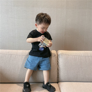 Quần short denim mỏng cho bé trai mùa hè