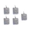 Flgo Vintage Tây Tạng Bạc Sao Biển Mặt Dây Chuyền Quyến Rũ Phụ Kiện Trang Sức Linh Kiện Linh Kiện Cho DIY Trang Sức Làm Và Tặng