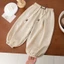 Hàng sẵn có Vận chuyển nhanh Mùa hè Ice Silk Hemp Bloomers Hợp thời trang Rời mát mẻ Hoa thoáng khí Phong cách mỏng Nam Nữ Bé Chống muỗi