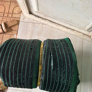 2Mx20M. Lưới chống nắng Thái Lan. Lưới dệt phẳng độ che phủ 60% 70%. Lưới có 2 màu xanh và đen