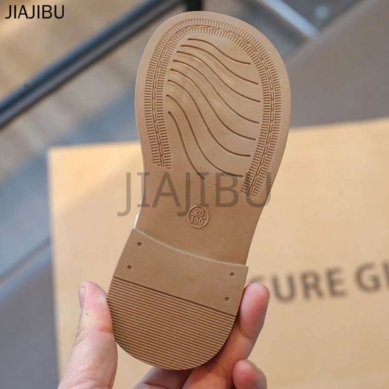 Giày Da Lolita Nơ Màu Be Dễ Thương Cho Bé Gái French Princess Style Lace Cosplay Round-toed Doll Shoes Giày Thời Trang Trẻ Em Giày Đi Học Màu Đen Korean Fashion Non-slip Casual Platform Mary Jane Shoes Giày Đế Mềm Cho Bé