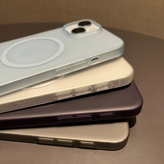 Ống điện thoại sạc trong suốt không dây từ tính siêu mỏng chính hãng cho iPhone 16 15 14 Plus 13 12 11 Pro Max cho vỏ PC cứng